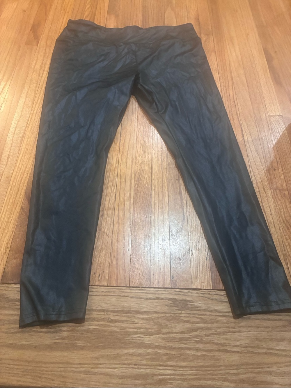 Wild Fable size L Black Faux-Leather Women’s Skinny Leggings